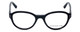 Jones New York Designer Eyeglasses J752 in Black 49mm