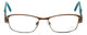 Cazal Designer Eyeglasses 4199-002 in Cinnamon 53mm