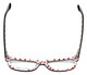 Calabria Viv Designer Eyeglasses 870 in Demi-White 55mm