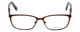 Vera Wang Designer Eyeglasses V328 in Brown 53mm