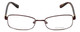 Vera Wang Designer Eyeglasses V336 in Burgundy 52mm