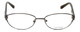 Vera Wang Designer Eyeglasses V079 in Gunmetal 53mm