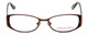 Corinne McCormack Designer Eyeglasses Murray Hill in Brown 52mm
