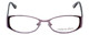 Corinne McCormack Designer Eyeglasses Murray Hill in Lilac 52mm