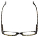 Corinne McCormack Designer Eyeglasses Libby in Gold-Snake-Skin 50mm Rx