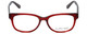 Ernest Hemingway Designer Eyeglasses H4674 in Burgundy/Tortoise 50mm