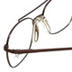 Dale Jr. Designer Eyeglasses DJ6807-SBR-57 in Satin Brown 57mm