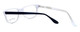 Ernest Hemingway Designer Eyeglasses H4617 in Matte-Black-White 52mm Rx