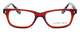 Ernest Hemingway Designer Eyeglasses H4617 (Small Size) in Red-Black 48mm