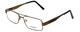 Big and Tall Designer Eyeglasses Big-And-Tall-2-Brown-Black in Brown Black 60mm
