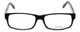 Big and Tall Designer Eyeglasses Big-And-Tall-3-Black-Crystal in Black Crystal 60mm