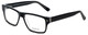 Big and Tall Designer Eyeglasses Big-And-Tall-13-Black-Crystal in Black Crystal 58mm Rx
