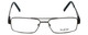 Big and Tall Designer Eyeglasses Big-And-Tall-2-Gun-Black in Gun Black 60mm Rx