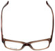 Ecru Designer Eyeglasses Collins-037 in Brown 53mm