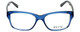Ecru Designer Eyeglasses Collins-038 in Blue 53mm