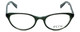 Ecru Designer Eyeglasses Daltrey-007 in Green 50mm