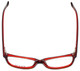 Ecru Designer Eyeglasses Beck-005 in Red 53mm