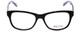 Ecru Designer Eyeglasses Morrison-049 in Tortoise-Purple 51mm Rx