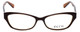 Ecru Designer Eyeglasses Ferry-035 in Au Lait 53mm