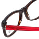 Ecru Designer Eyeglasses Morrison-051 in Tortoise-Red 51mm