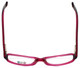 Daisy Fuentes Designer Eyeglasses DFPEACE410-130 in Berry Black 52mm