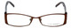 Via Spiga Designer Eyeglasses Lustria-550 in Brown 52mm
