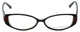 Via Spiga Designer Eyeglasses Domicella-500 in Black 53mm