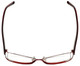 Moda Vision Designer Eyeglasses FG6501E-RED in Red 53mm