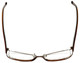 Moda Vision Designer Eyeglasses FG6501E-BRN in Brown 53mm