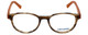 Converse Designer Eyeglasses Q014-Brown-Stripe-48 in Brown Stripe and Orange 48mm