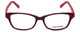 Converse Designer Eyeglasses Q011-Burgundy in Burgundy 50mm