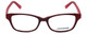 Converse Designer Eyeglasses Q011-Burgundy in Burgundy 50mm