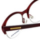 Jonathan Adler Designer Eyeglasses JA101-Bur in Burgundy 52mm