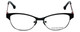 Jonathan Adler Designer Eyeglasses JA100-Black in Black 53mm