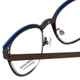 Jonathan Adler Designer Eyeglasses JA107-Brown in Brown 49mm