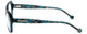 Jonathan Adler Designer Eyeglasses JA309-Teal in Teal 53mm