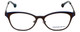 Jonathan Adler Designer Eyeglasses JA110-Brown in Brown Blue 51mm