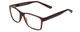 2000 and Beyond Designer Eyeglasses 3059-MBRN in Matte Brown 55mm
