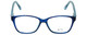 Metro Designer Eyeglasses Metro-23-Blue in Blue 47mm Rx
