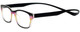 Magz Designer Eyeglasses Greenwich in Multi Black 50mm