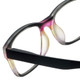 Magz Designer Eyeglasses Greenwich in Multi Black 50mm