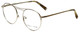 Kendall + Kylie Designer Eyeglasses Nikki KKO131-718 in Light Gold 50mm