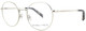 Kendall + Kylie Designer Eyeglasses Whitney KKO117-718 in Light Gold 49mm