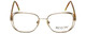 Revlon Designer Eyeglasses 1004 in Satin Gold 54mm
