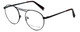 Kendall + Kylie Designer Eyeglasses Nikki KKO131-001 in Black 50mm