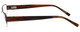 Jones New York Designer Eyeglasses J331 in Dark Chocolate Brown 52mm