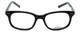 Whims Designer Eyeglasses TR5885AK in Black 50mm