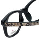 Whims Designer Eyeglasses TR5885AK in Black 50mm