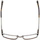 Jones New York Designer Eyeglasses J337 in Brown 54mm