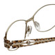 Cazal Designer Eyeglasses Cazal-1089-004 in Brown Leopard Gold 52mm